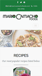 Mobile Screenshot of mariocamachofoods.com